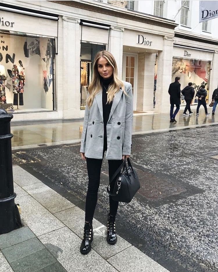 looks sofisticados com coturno