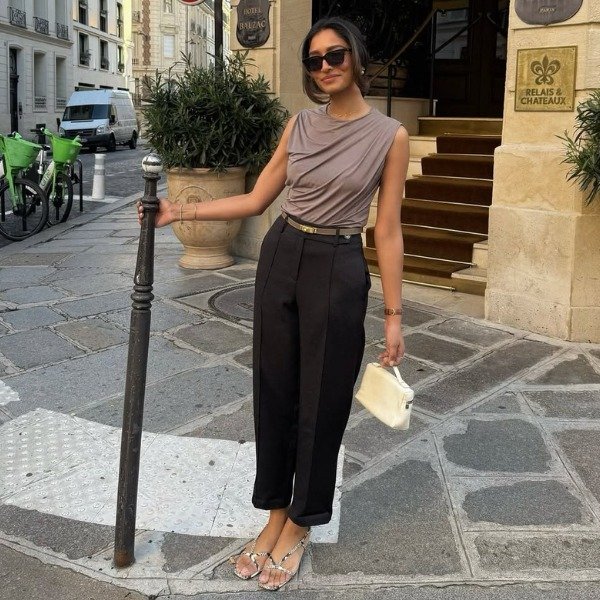 macacão pantacourt esporte fino feminino