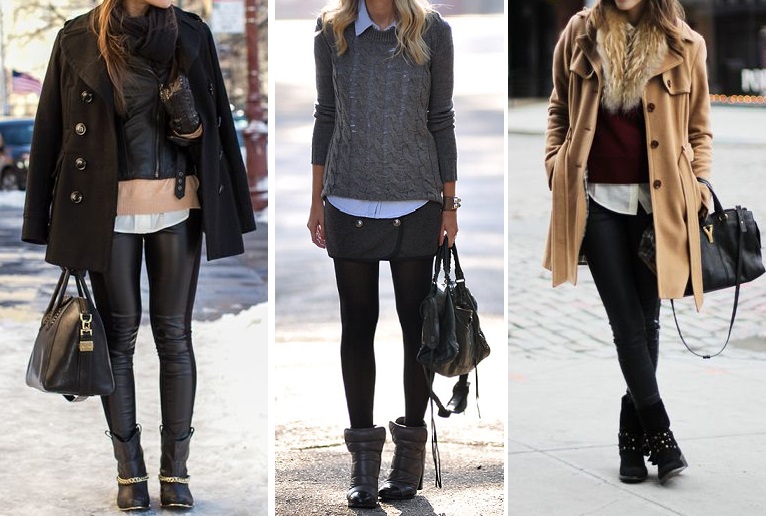 inspiração look inverno feminino dia a dia