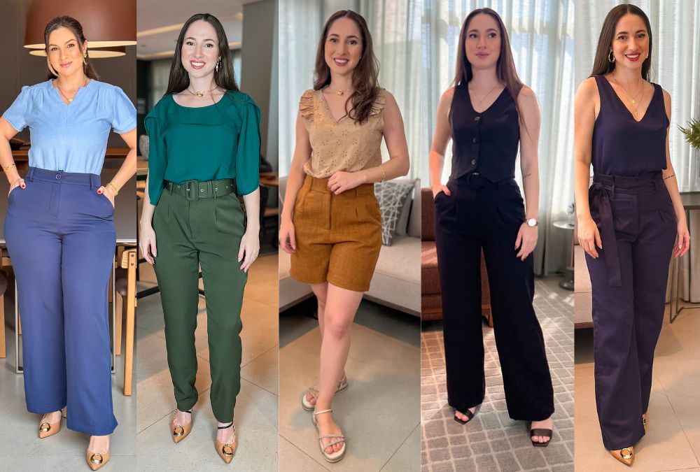 look monocromático verde