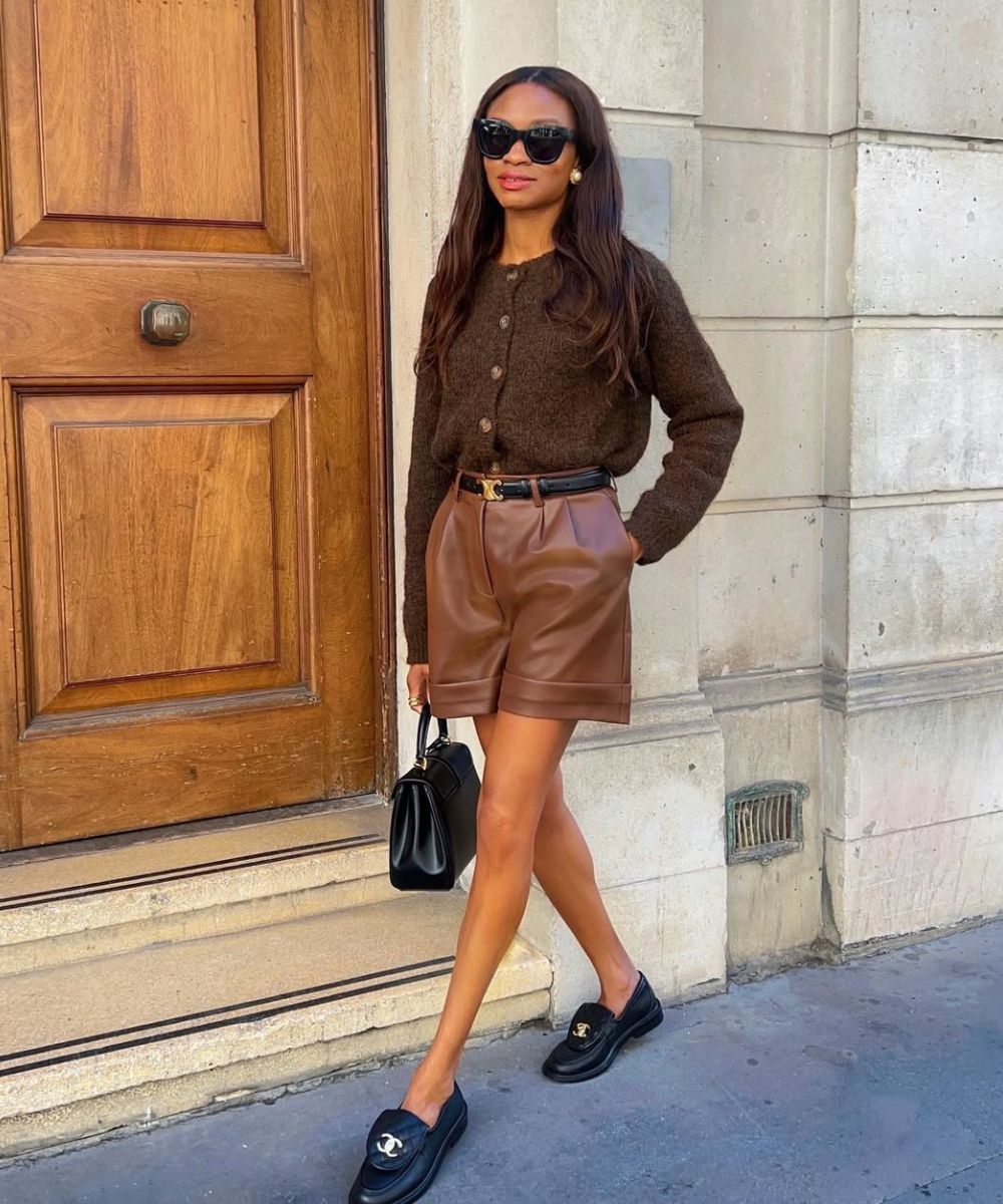 look monocromático elegante