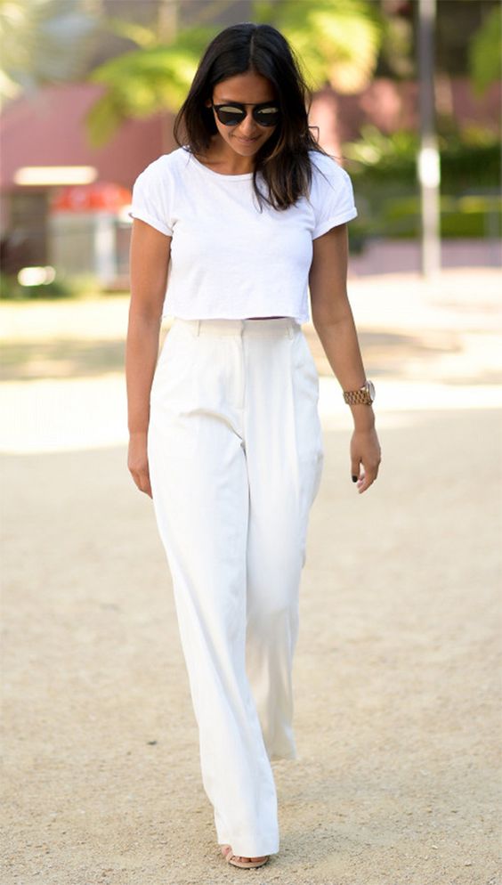 como não errar look calça branca reveillon