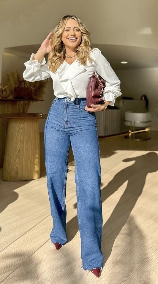 jeans para sair à noite