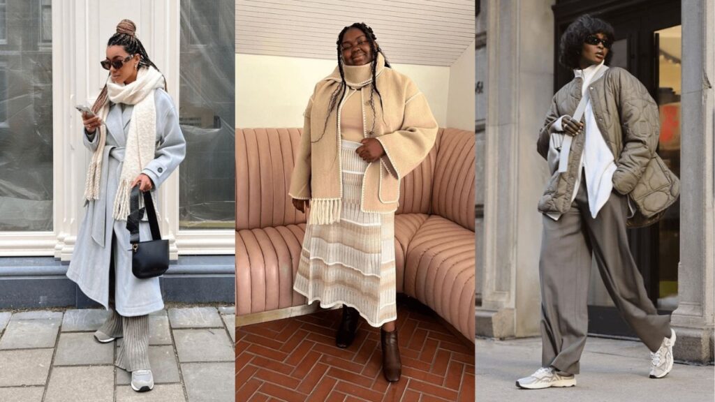 look para frio simples vs look elaborado