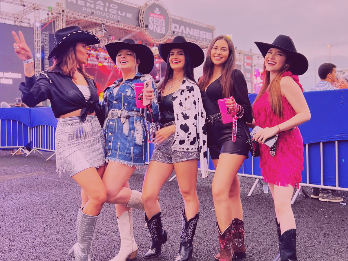 look rodeio feminino