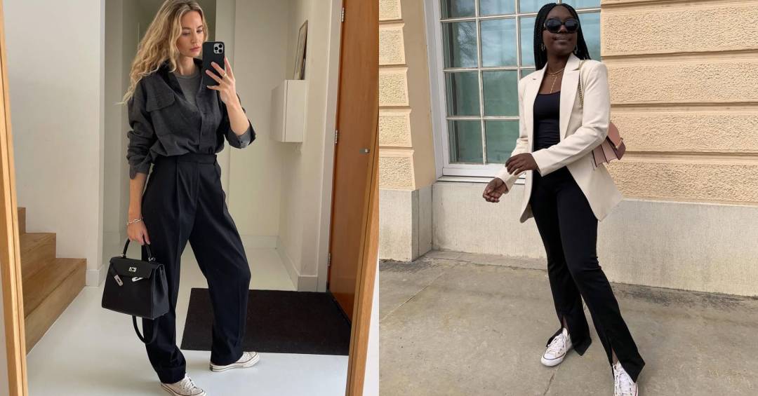 erros ao usar tênis no trabalho no verão