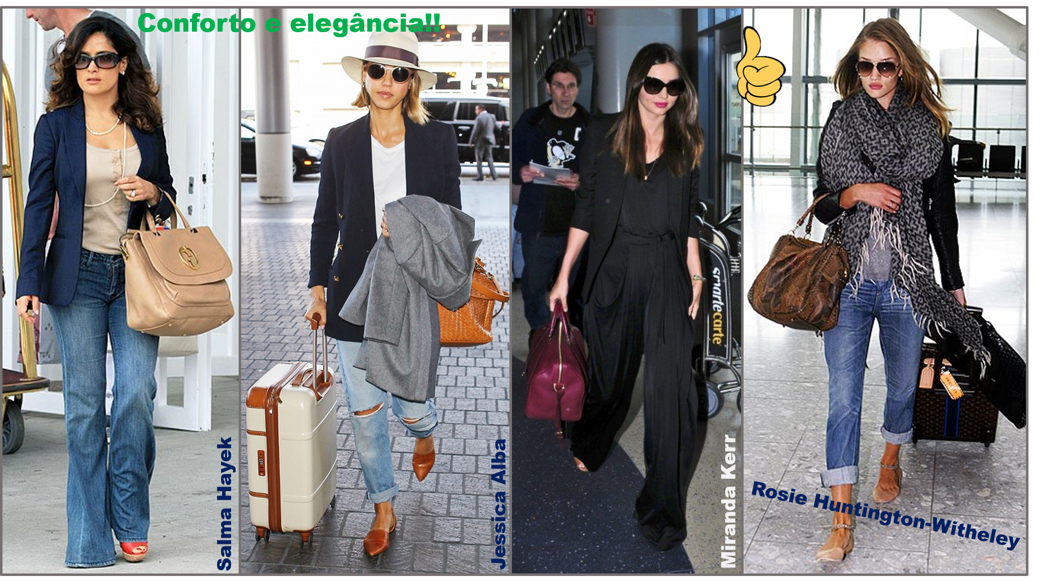 looks aeroporto blogueiras