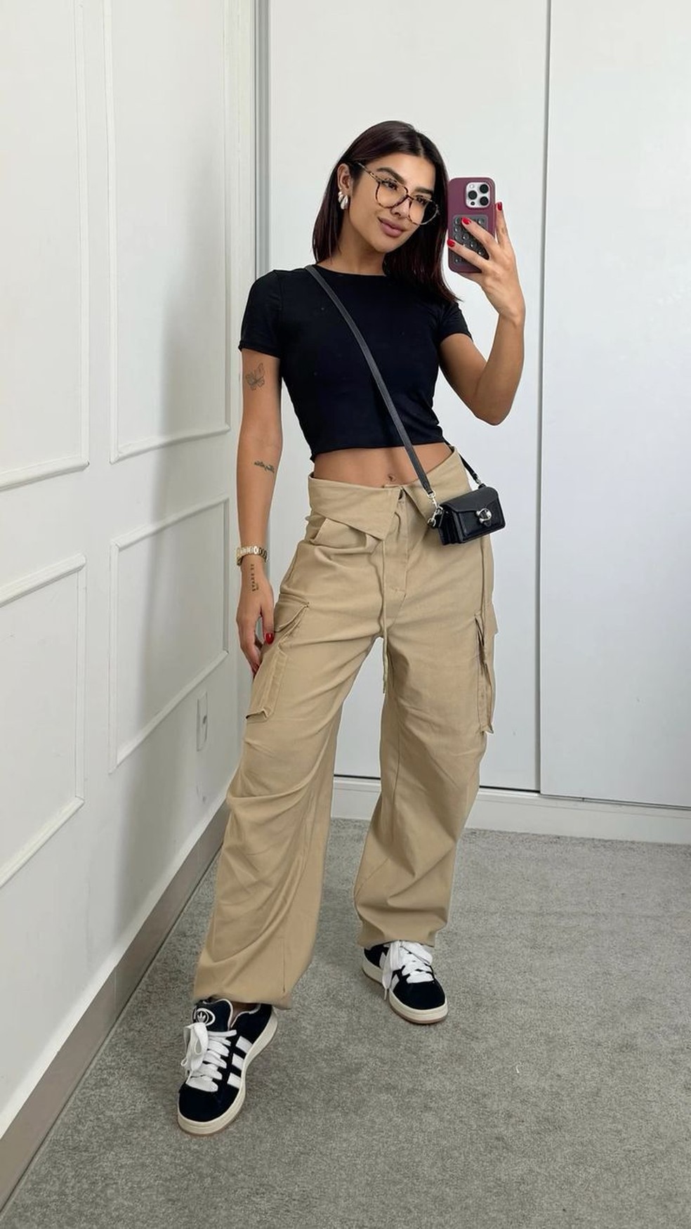 calça cargo feminina vs calça pantalona