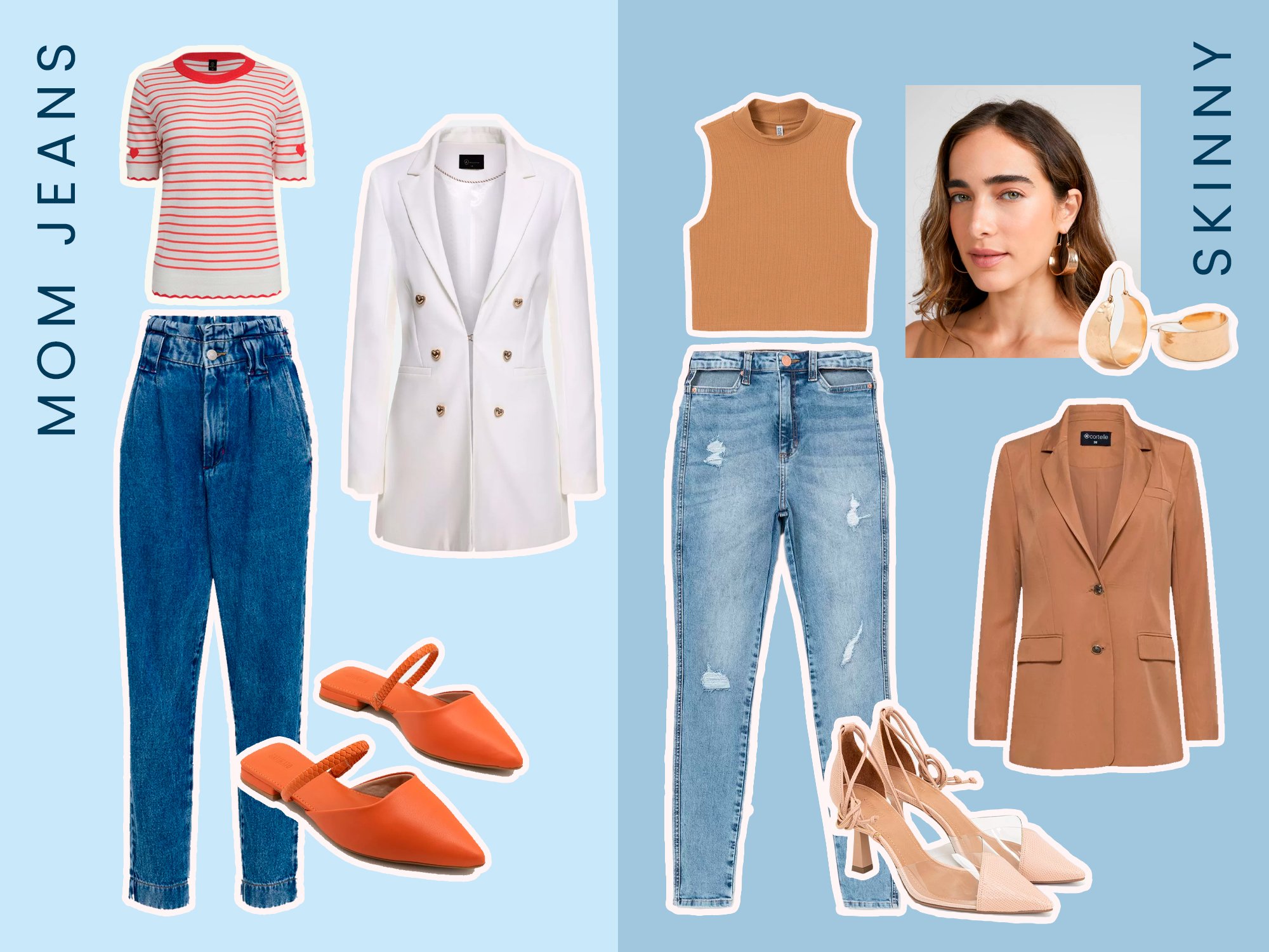 marcas calça jeans salto alto acessíveis