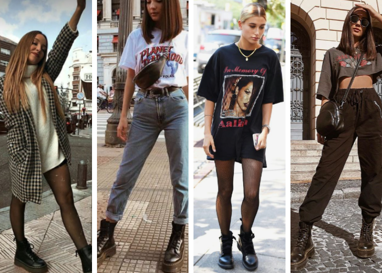 Looks com coturno feminino: do romântico ao pesado