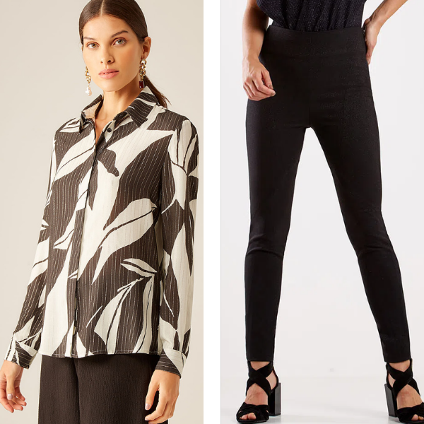 looks com legging e camisa