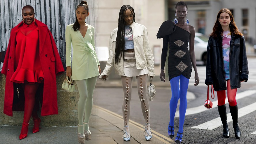 looks com meia 7/8 e coturno