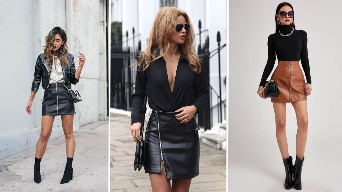 preço saia de couro longa legítimo