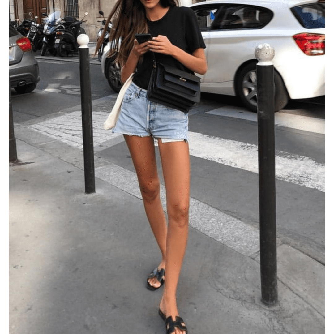 como usar short jeans com meia calça no inverno