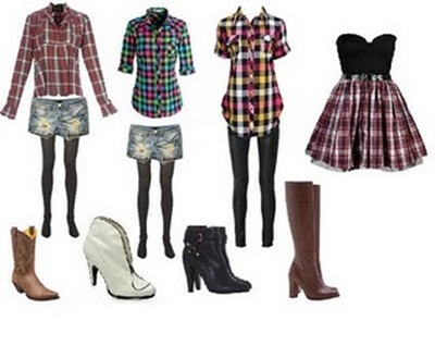 Looks com shorts jeans e meia calça preta