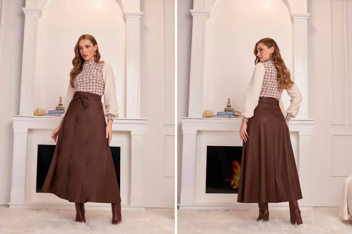 dicas de estilo saia longa bota