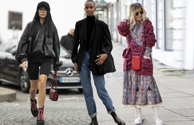 looks elegantes com coturno preto