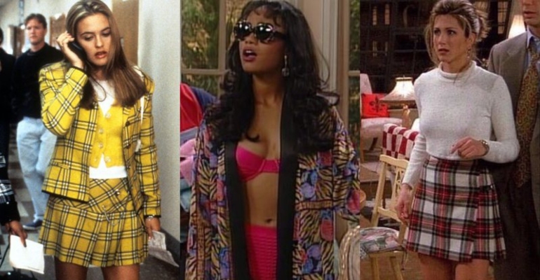 ideias de looks anos 90 para festas tematicas