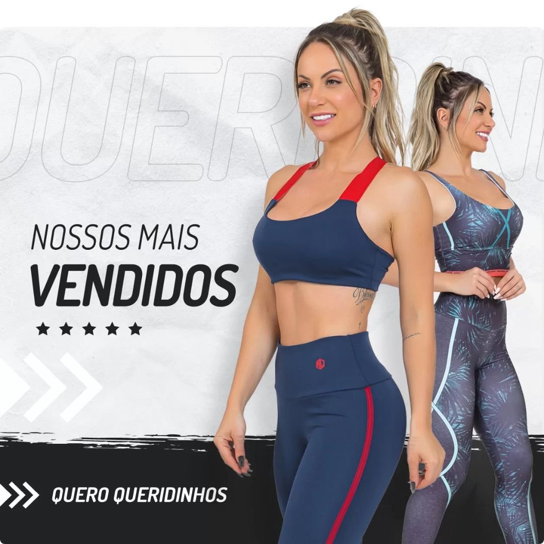 roupas de academia com design diferenciado