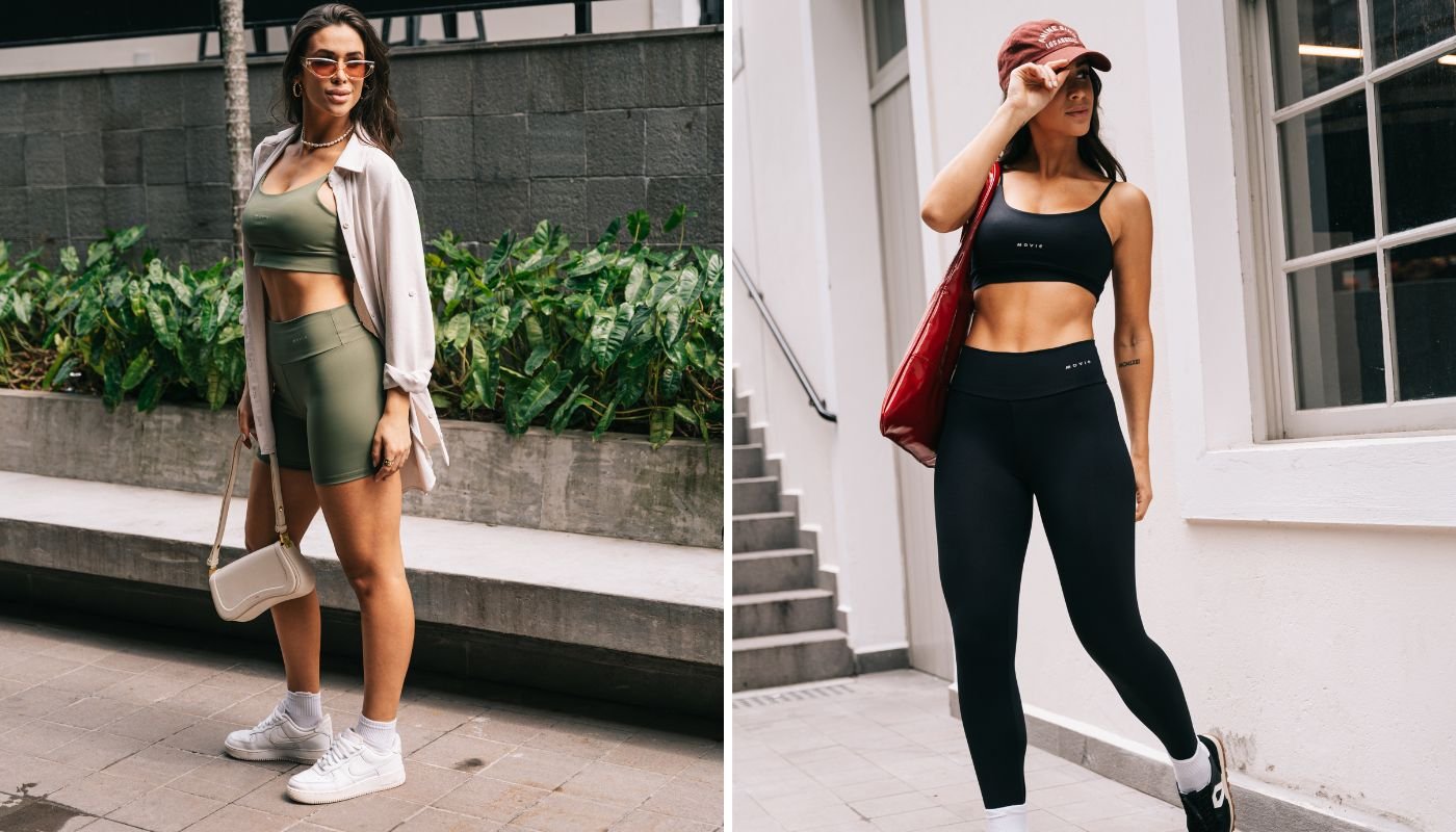 looks esportivos vibrantes