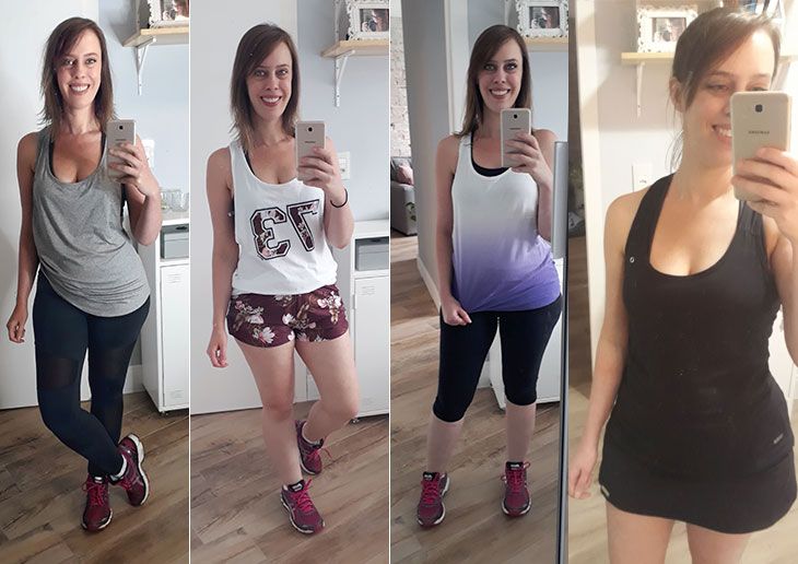 macacões fitness modernos