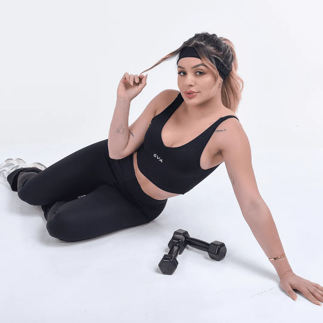 calças de compressão para treino