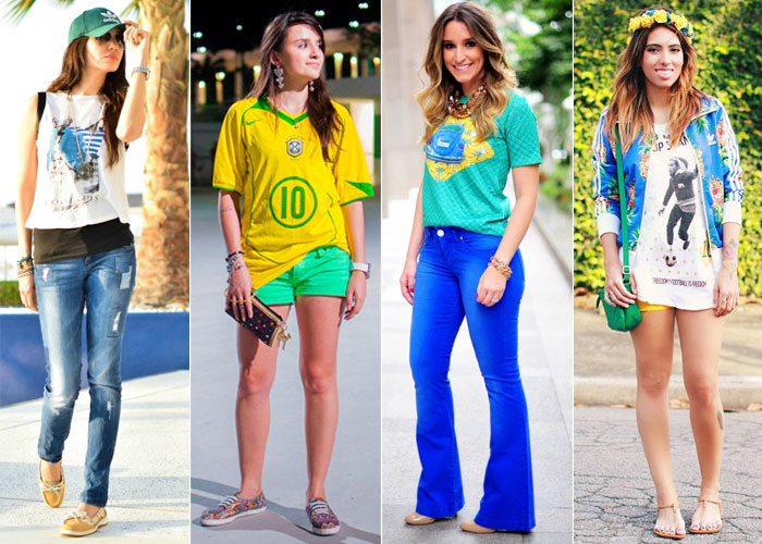 Looks para assistir jogo de futebol no estádio