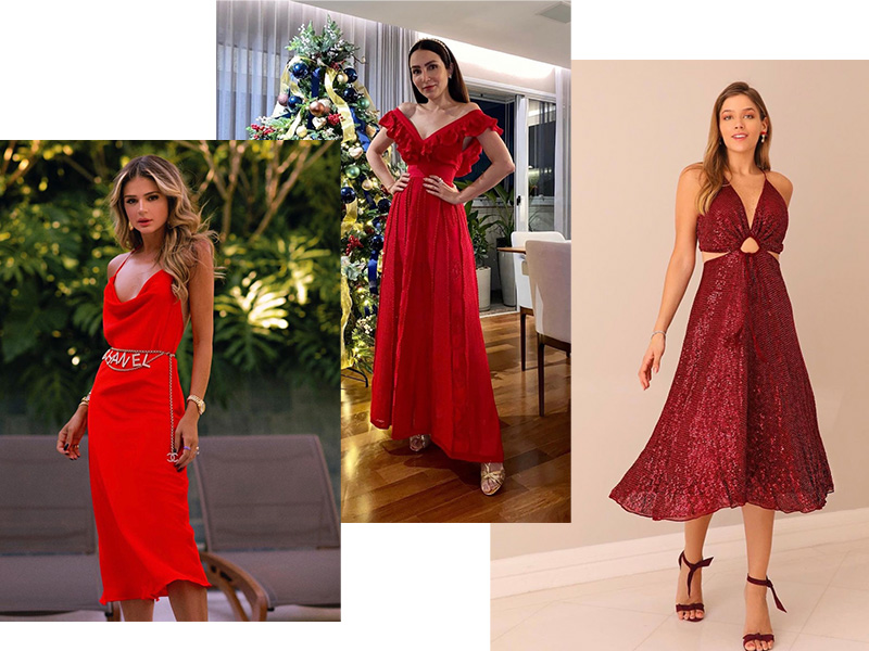 conjuntos de alfaiataria vermelhos para festas