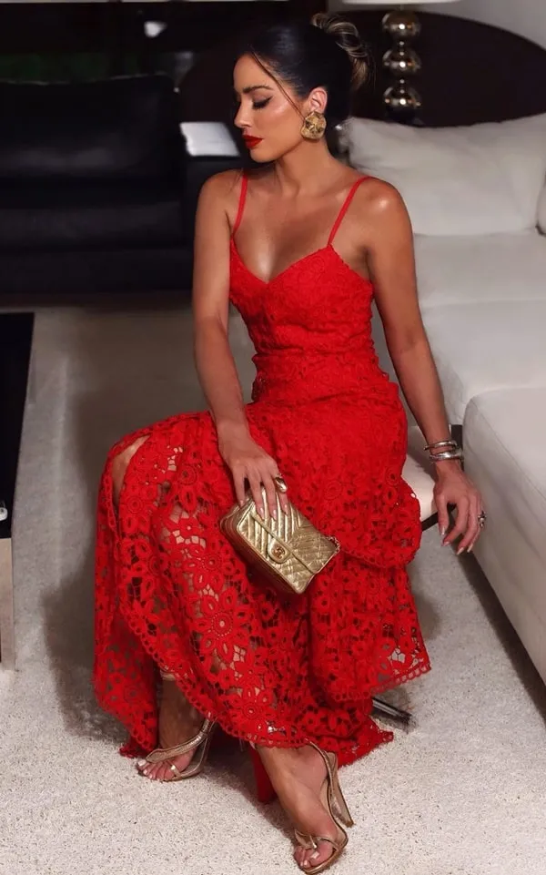 como combinar vermelho no natal