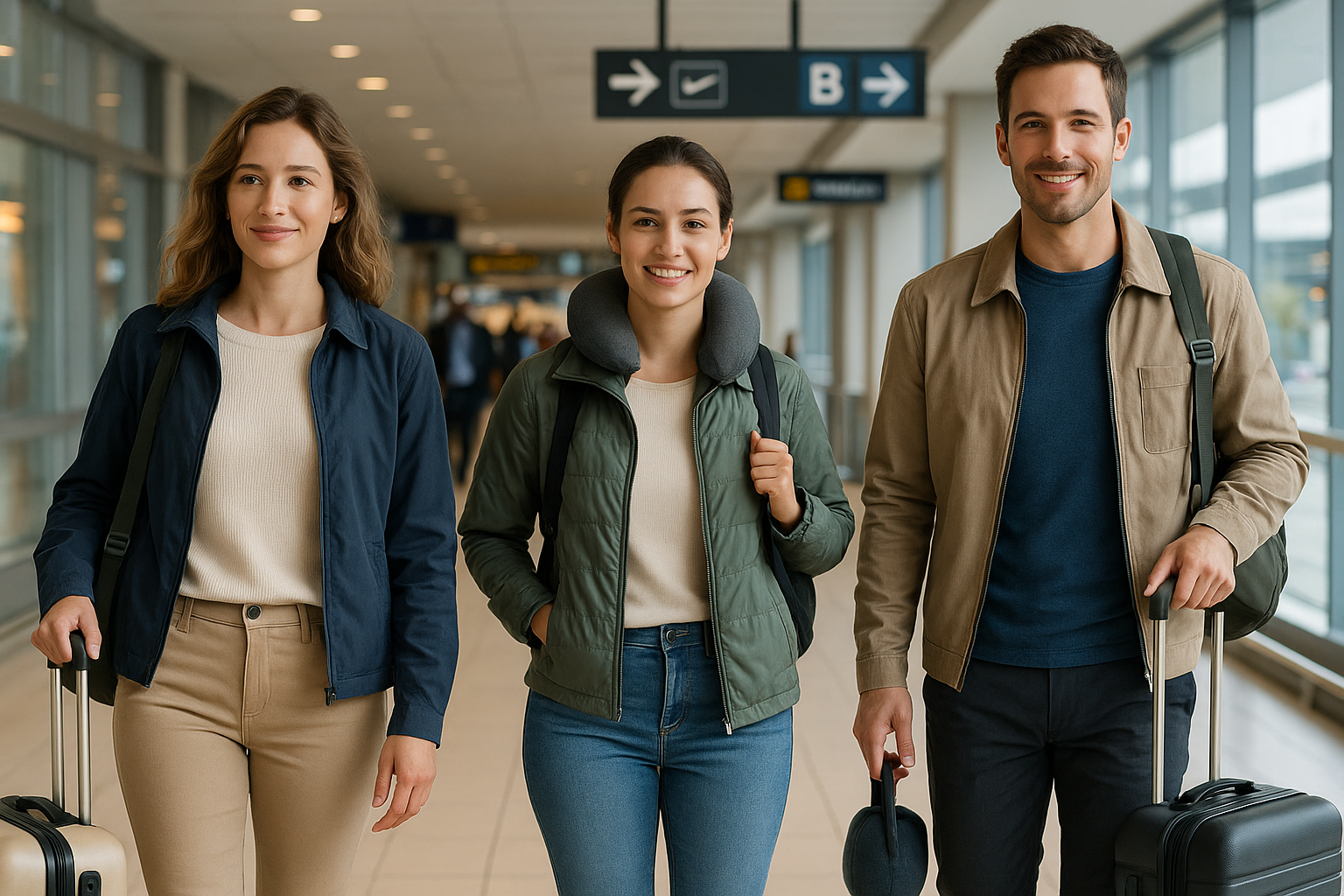 Guia completo de tecidos para conforto em viagens