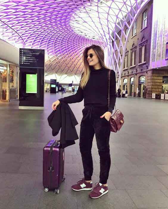 Looks para viajar de ônibus com conforto