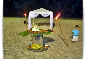 luau catolico decoração