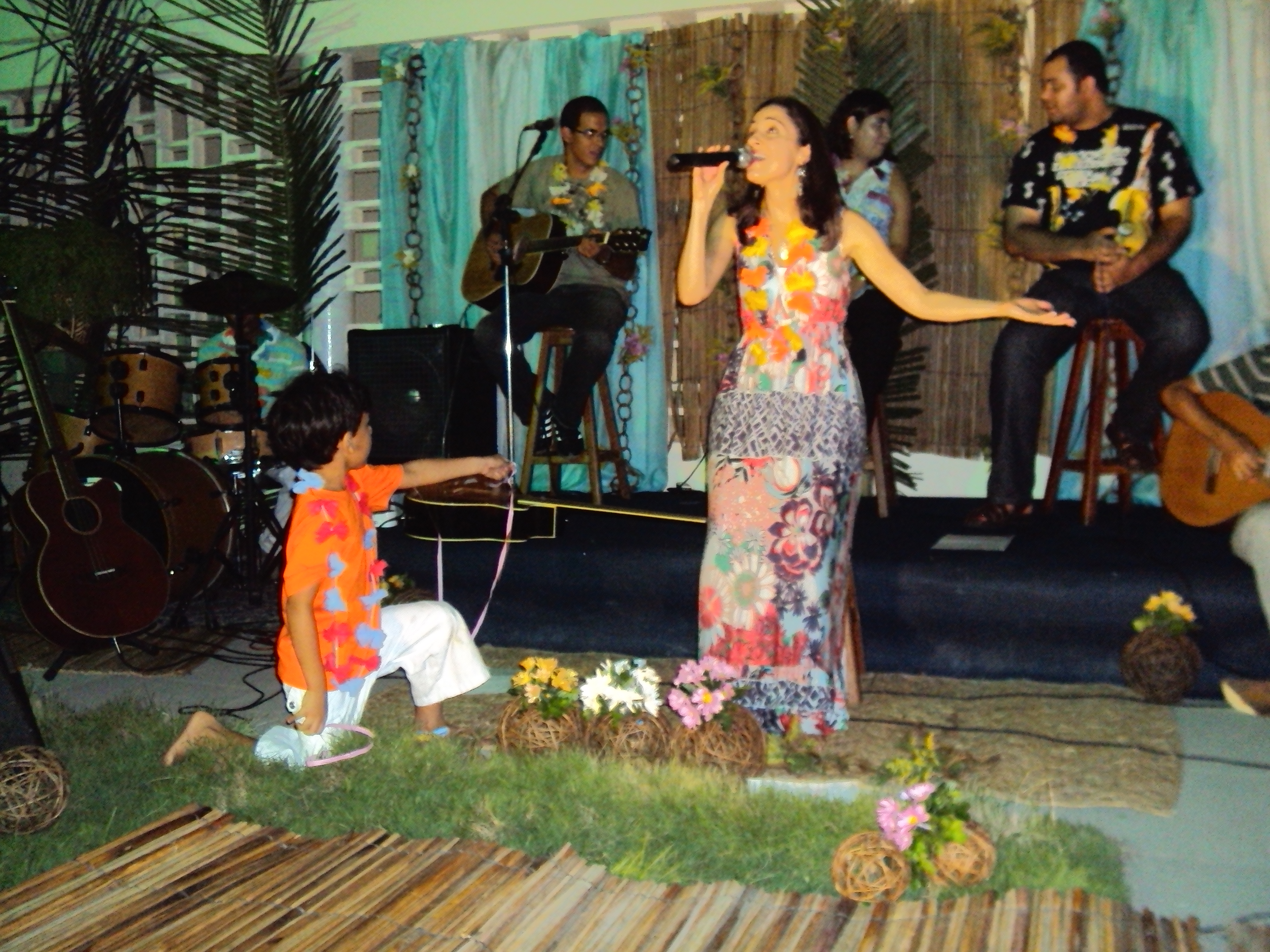 luau catolico decoração