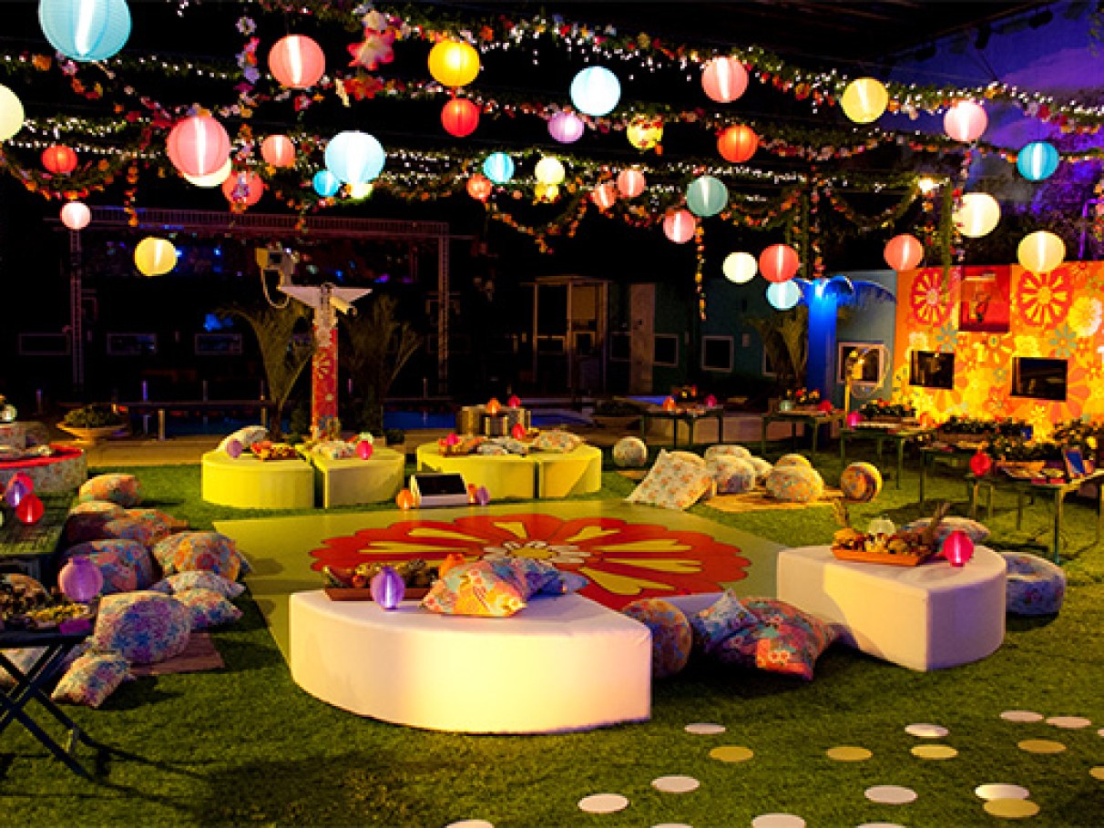 luau catolico decoração