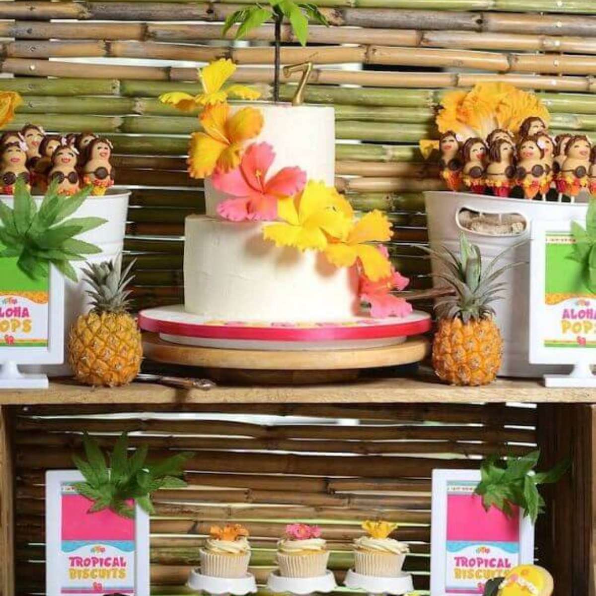 luau catolico decoração