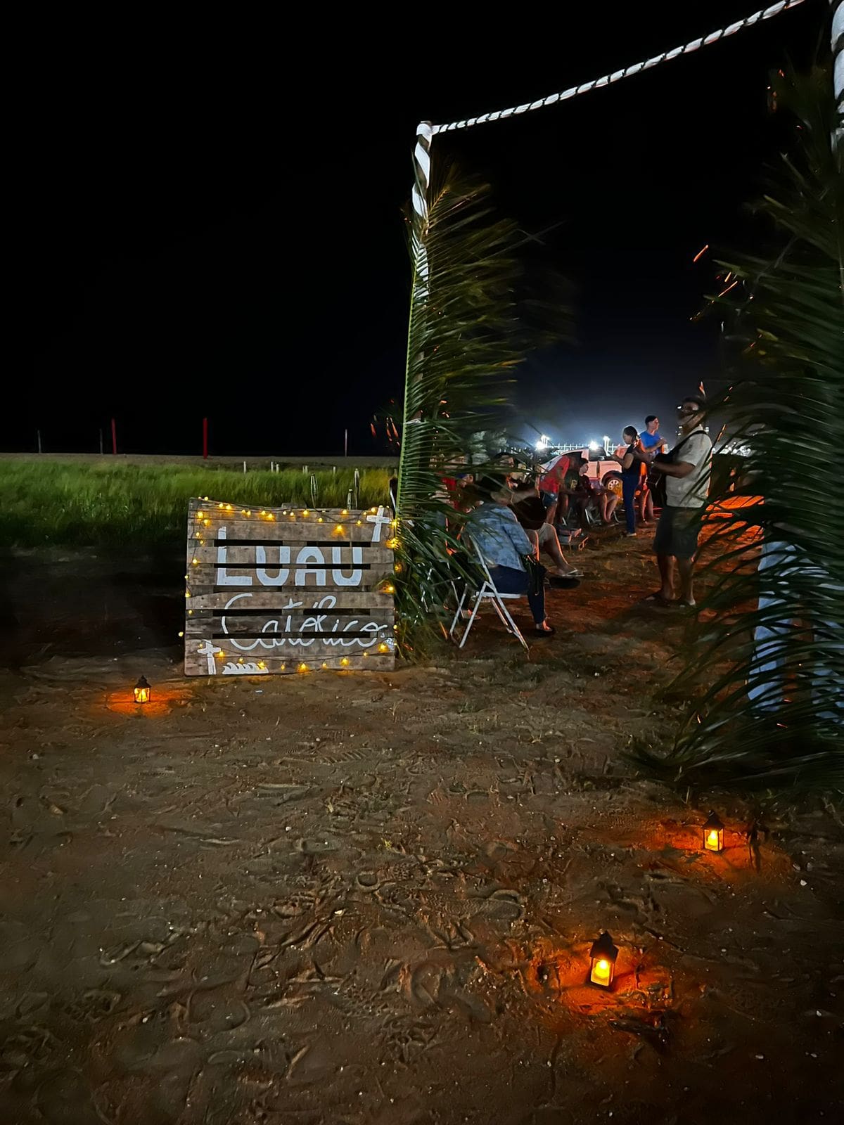 luau catolico decoração