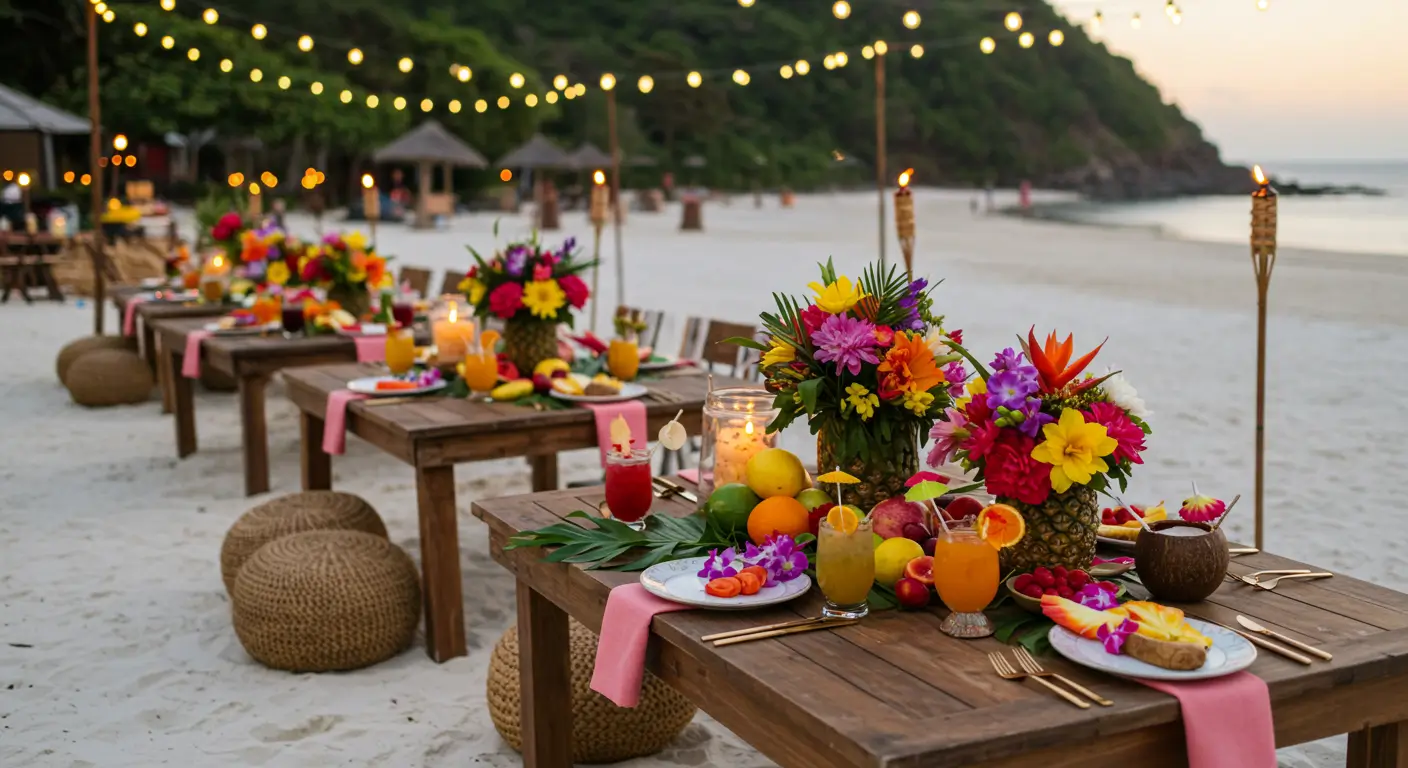 luau catolico decoração