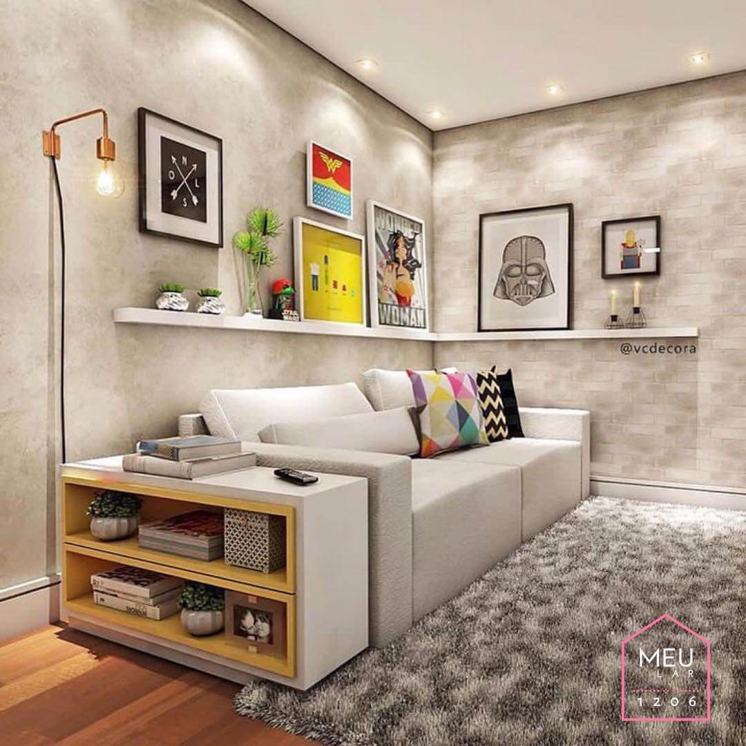 luminária parede interna decoração