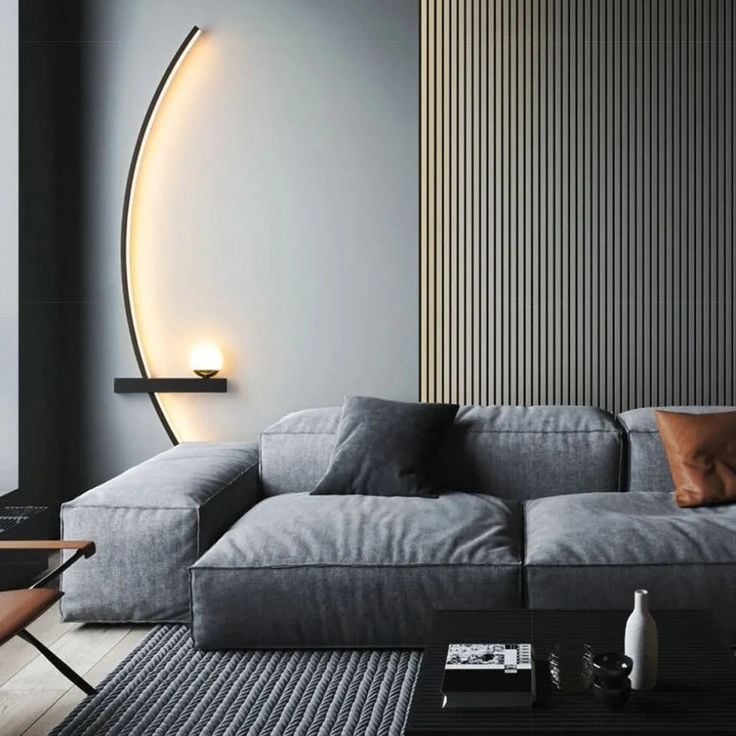 preço médio luminária de parede interna