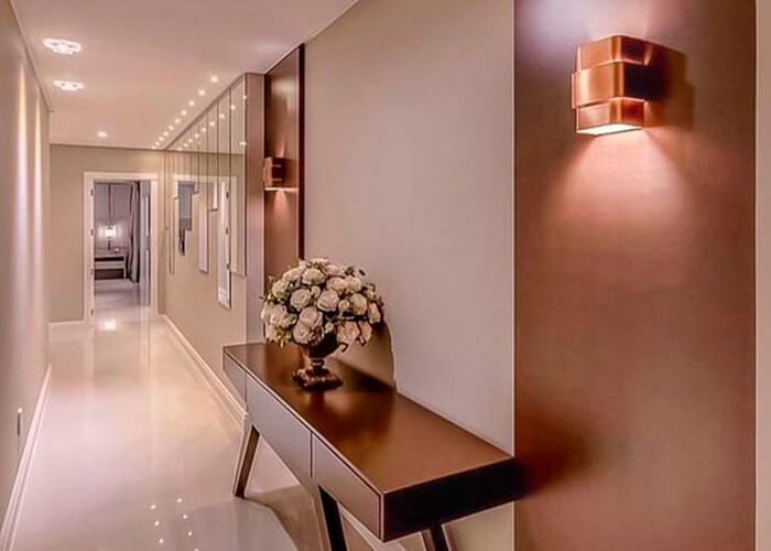ideias de decoração com luminária de parede interna