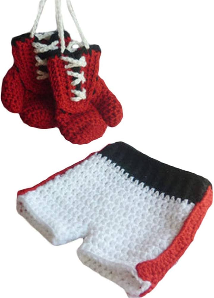 luva de croche para bebe recem nascido