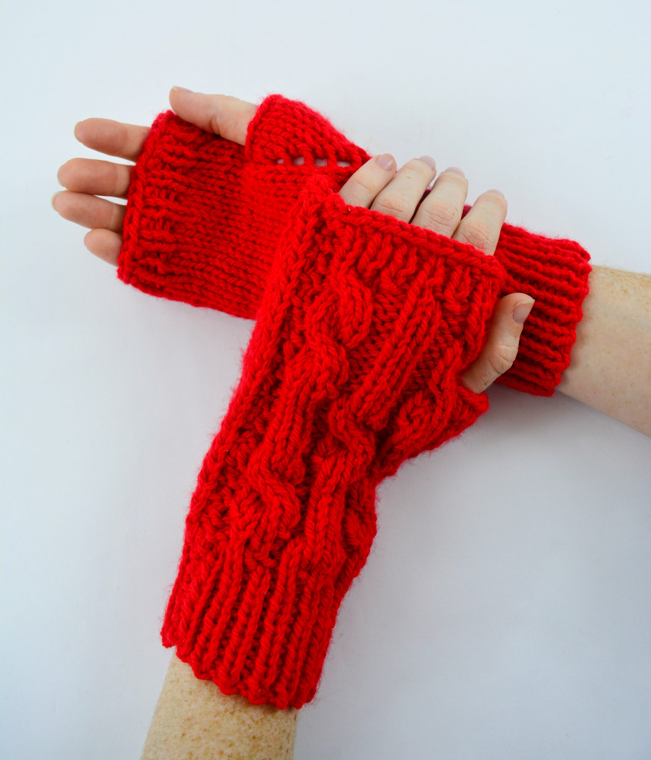 Luvas de Crochê Sem Dedos: Modelos