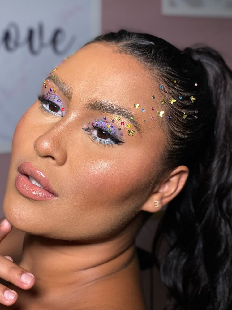 pedrinhas maquiagem carnaval nao caem