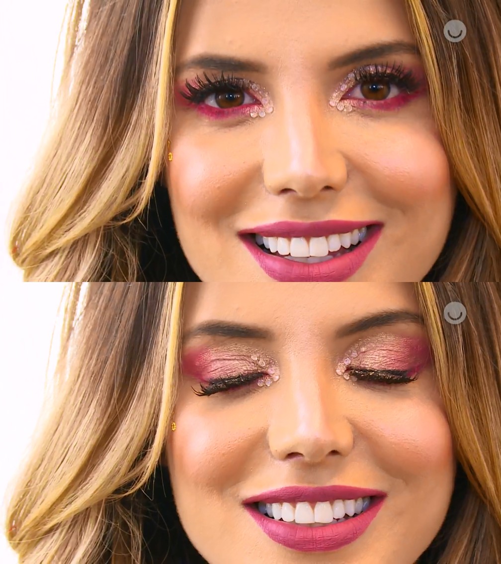 como fazer delineado de pedrinhas carnaval