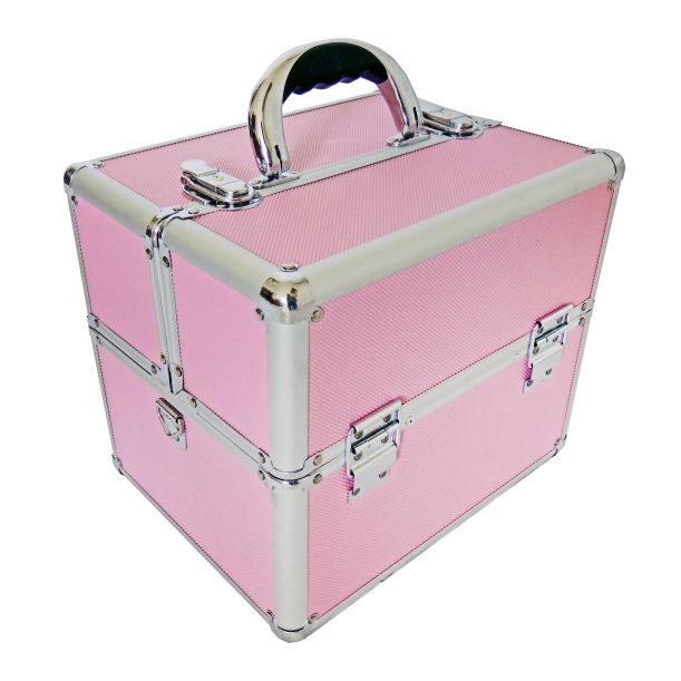 Kit de maquiagem infantil com maleta