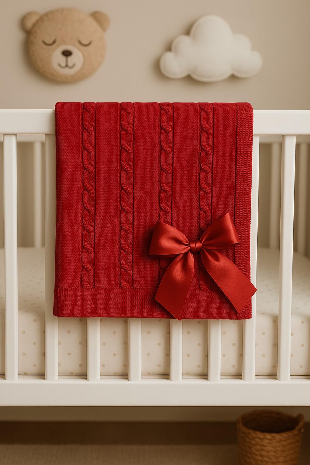 manta de bebe de croche