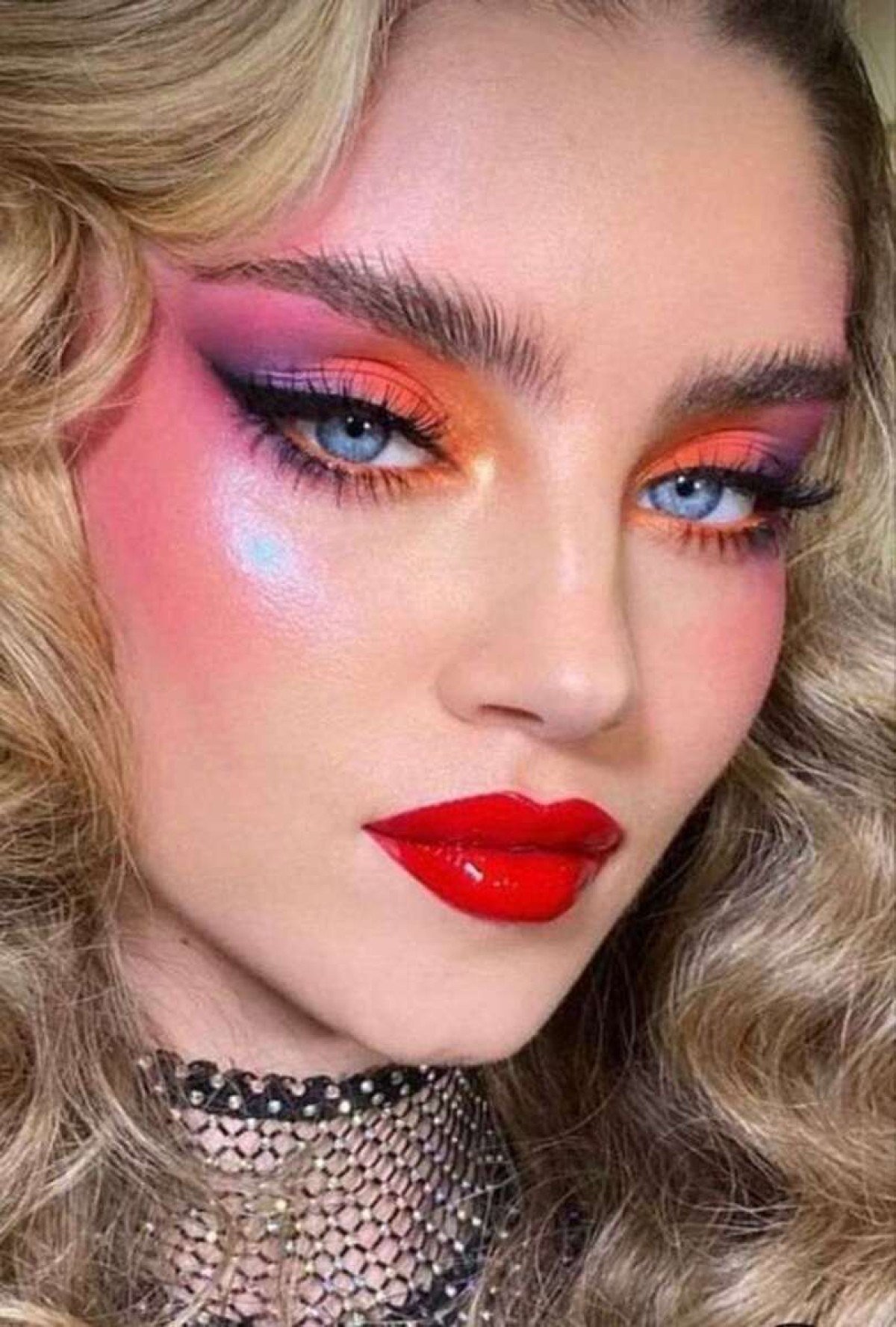 como fazer maquiagem anos 80 rock passo a passo