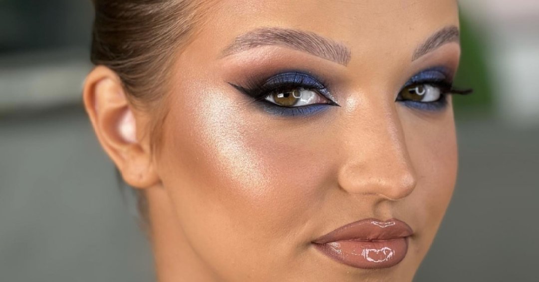 sombra azul barata vs cara dourado