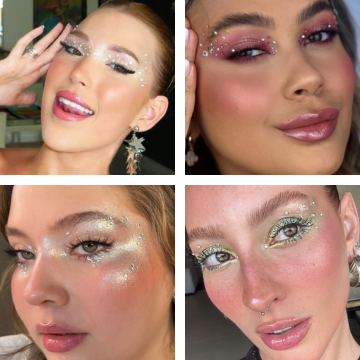 como fazer delineado de strass para carnaval