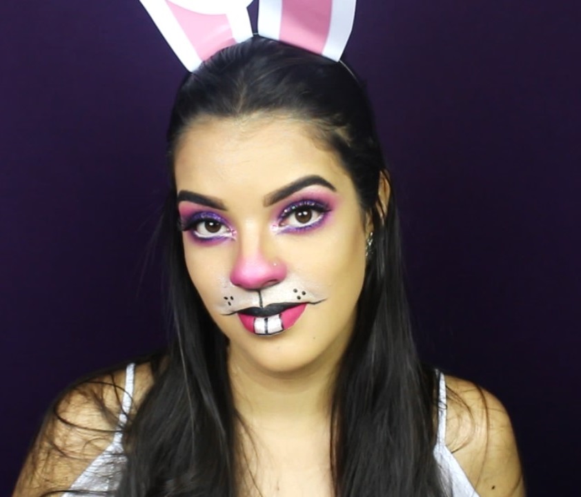 maquiagem coelhinha